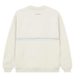 Ariana Grande official album merch sweetener album white  positions sweatshirt S